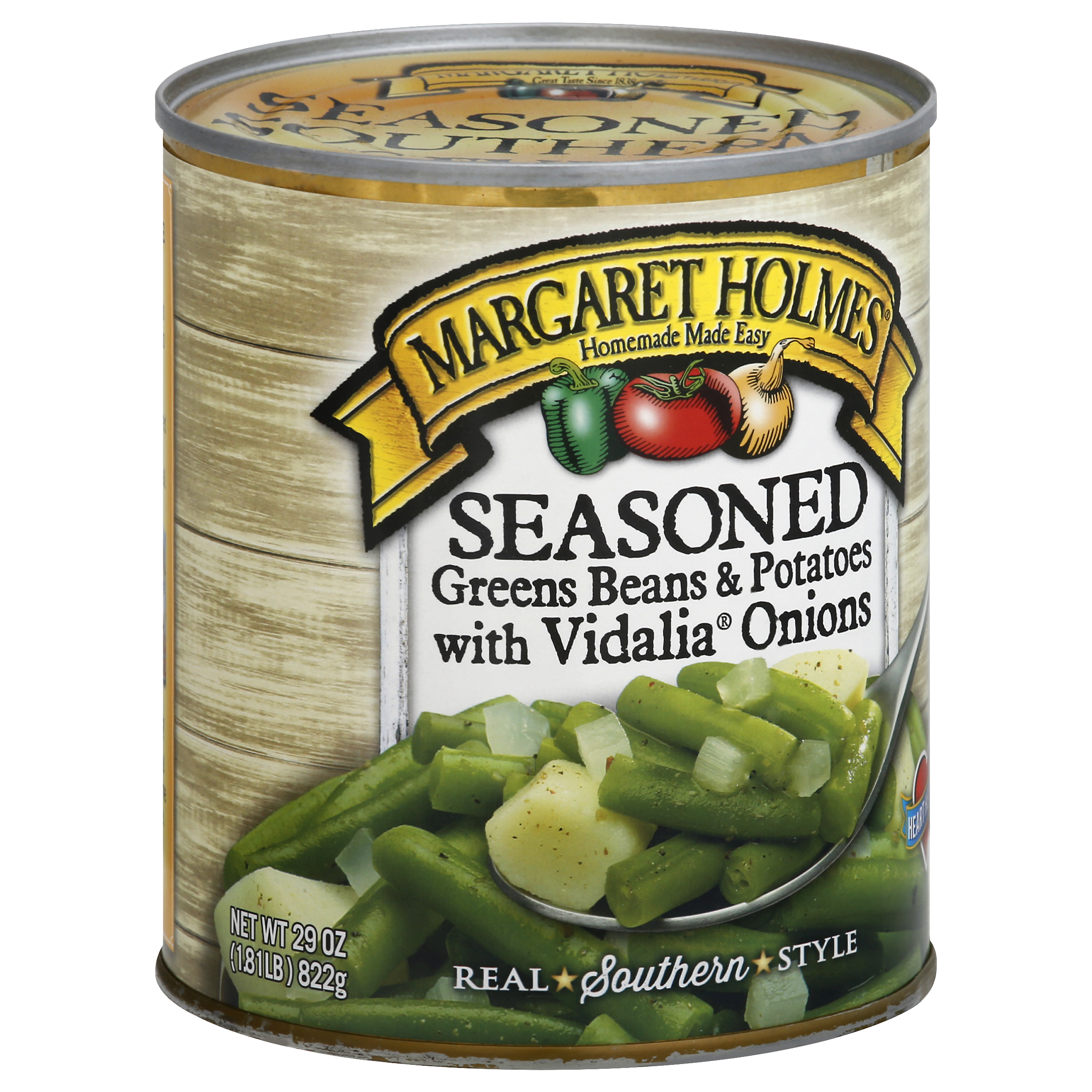 Margaret Holmes Seasoned Green Beans & Potatoes with Vidalia