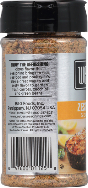 Weber Seasoning Zesty Lemon - 5 oz btl