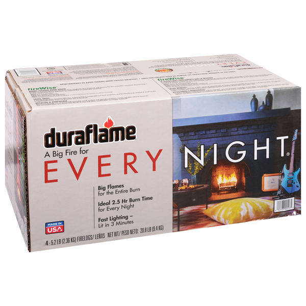 Duraflame Every Night Fire Logs - 4 ct - 20.8 lb box | Stop u0026 Shop
