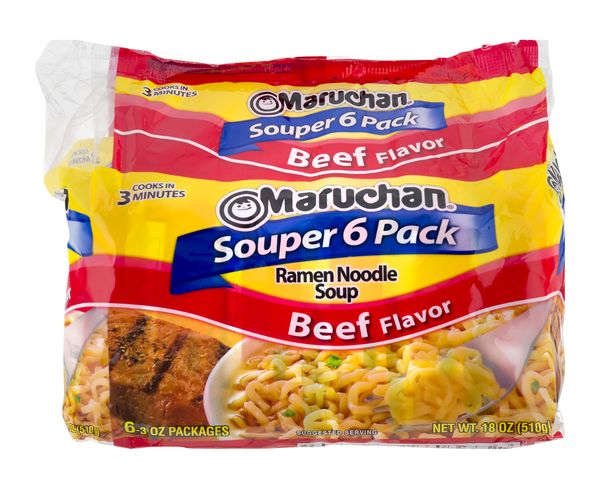 Maruchan Beef Flavor Ramen Noodle Soup