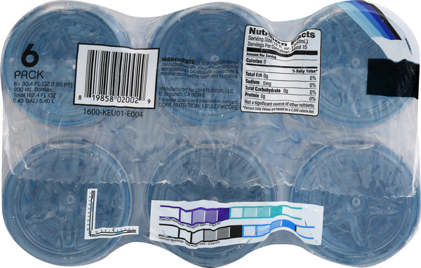 Core® Hydration Bottled Water, 6 bottles / 30.4 fl oz - Fry's Food Stores