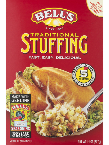 Bell's Traditional Stuffing - 12 oz box