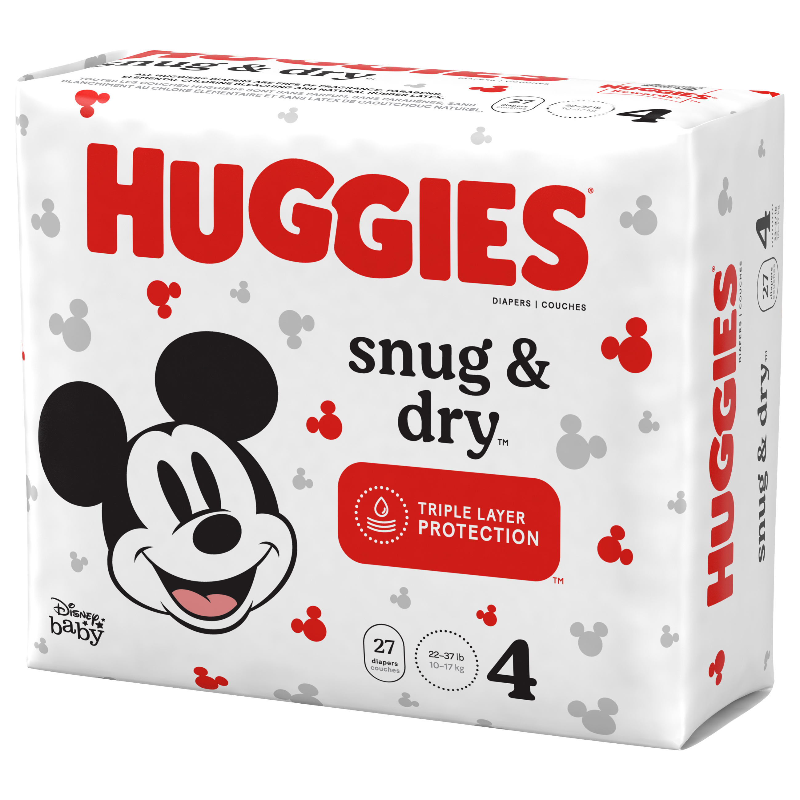 huggies diapers size 4 weight