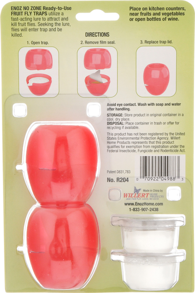 Enoz Ready-to-Use Fruit Fly Trap - Enoz