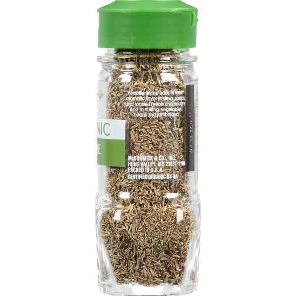 dried thyme mccormick