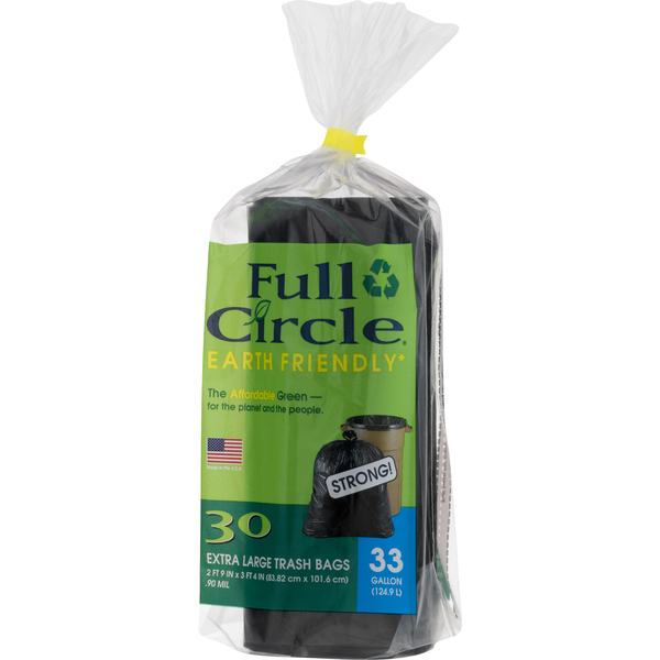 Save on Full Circle Earth Friendly Trash Bags Extra Large 33 Gallon Order  Online Delivery