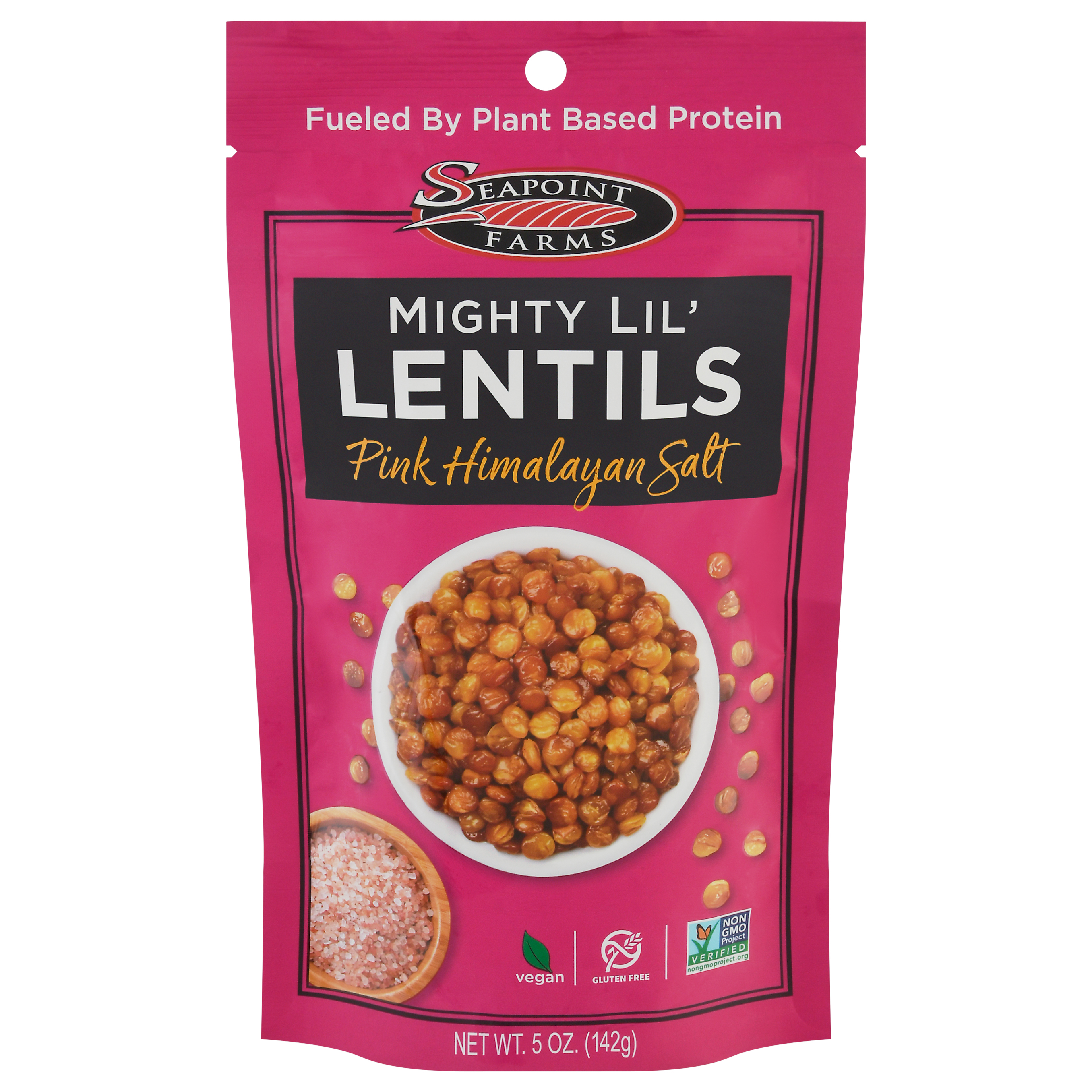 Seapoint Farms Mighty Lil' Pink Himalayan Salt Lentils | MARTIN'S