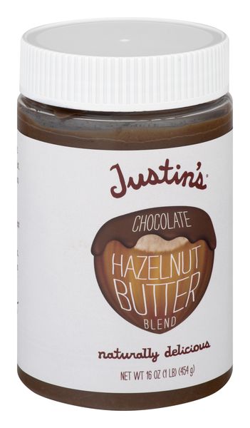 Justin's Hazelnut Butter Blend Chocolate - 16 oz jar