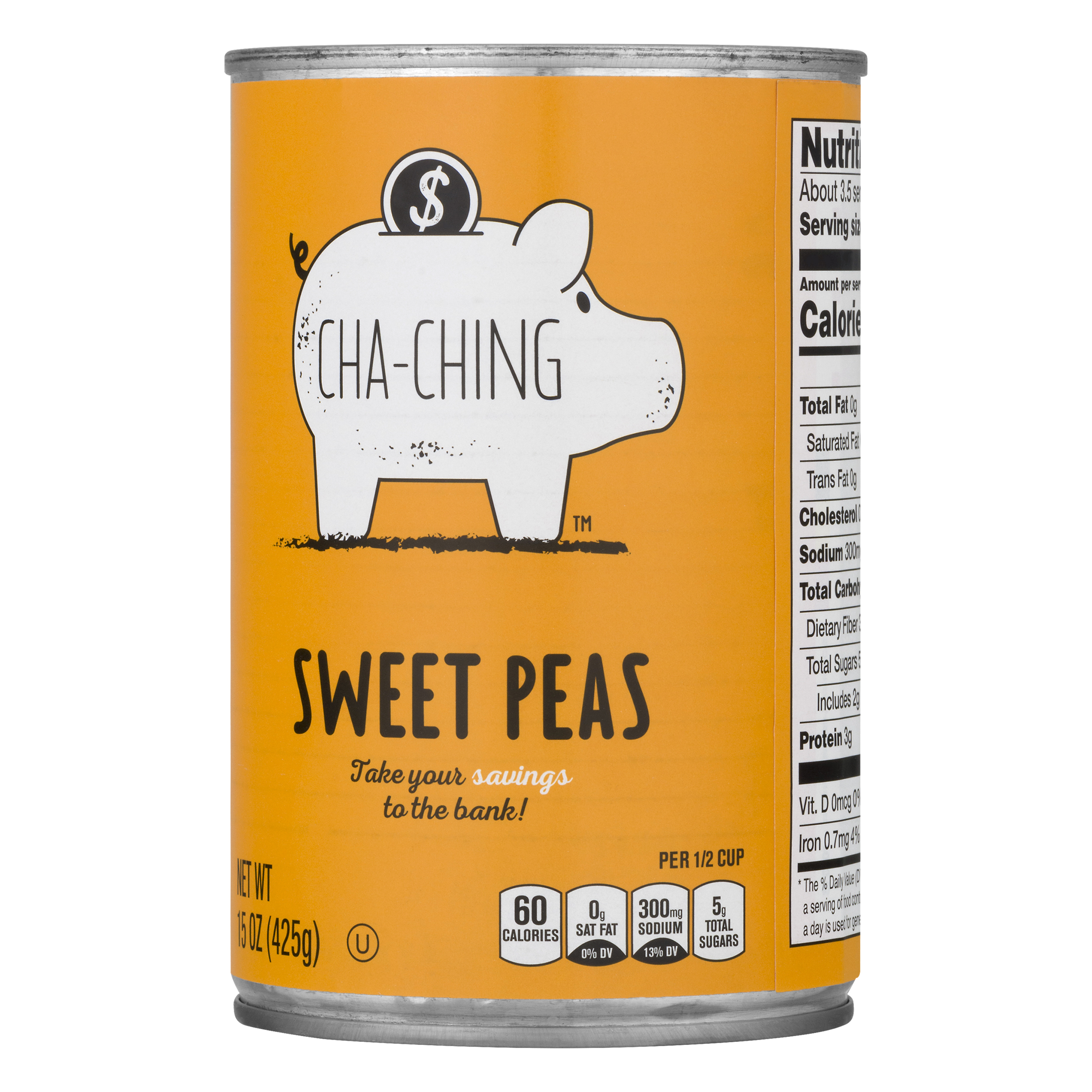 Cha Ching Peas Sweet 15 oz can Food Lion