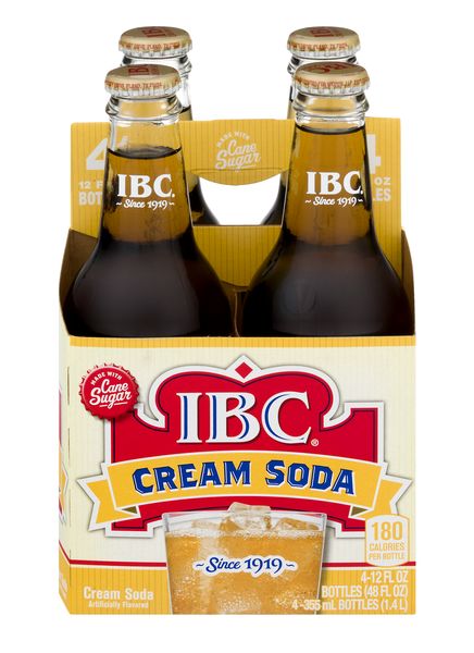Big Cream Soda Glass 12 Ounce Bottles 12 Pack Bundled By 