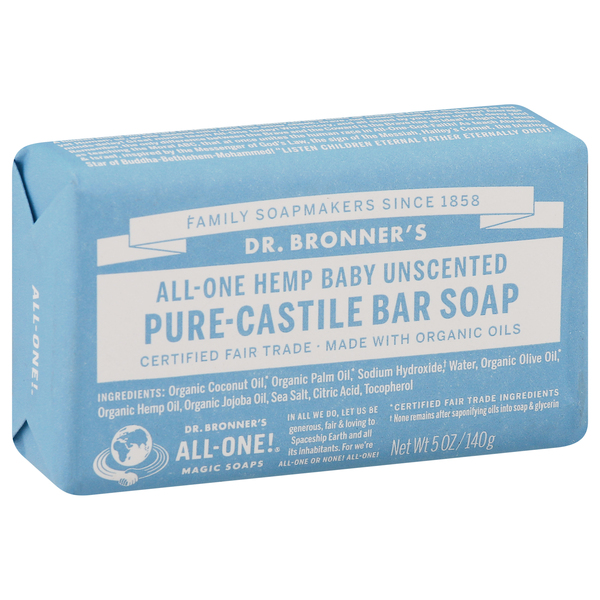 Dr. Bronner's Castile Bar Soap