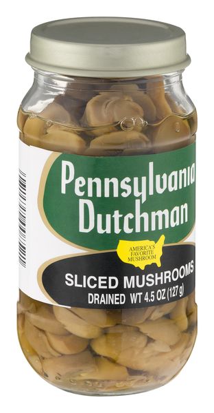 Pennsylvania Dutchman Mushrooms Sliced - 4.5 oz jar