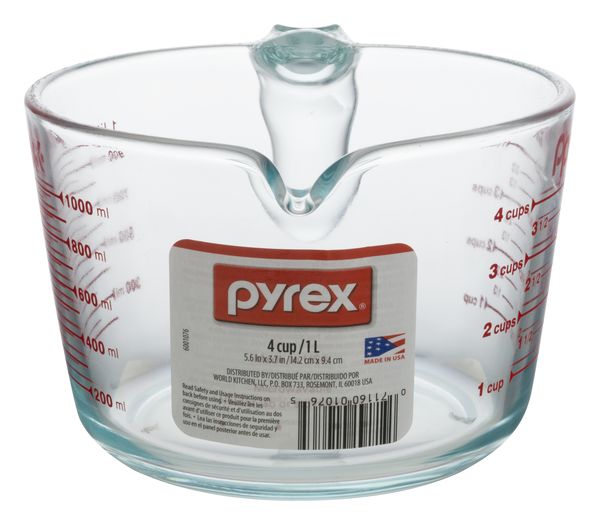 Pyrex 2 Cup - 1 ct pkg