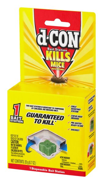 d-Con Disposable Mouse Bait Stations 