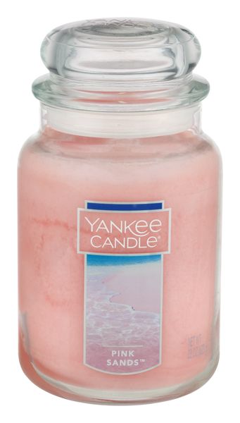 New YANKEE CANDLE Pink Sands Large 22 oz Jar