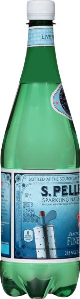 San Pellegrino Sparkling Mineral Water Natural - 1 ltr btl