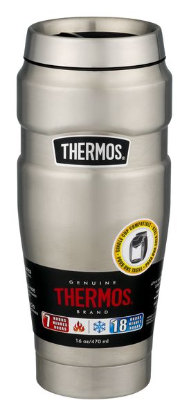 Thermos 16 oz. Stainless Steel Travel Mug Tumbler