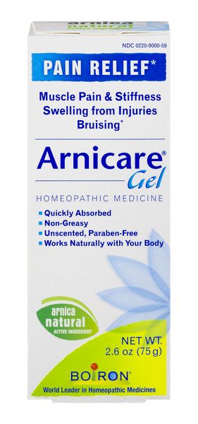 Boiron Arnicare Gel Homeopathic Pain Relief Non-Greasy - 2.6 oz btl