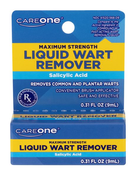  Compound W Maximum Strength Fast Acting Gel Wart Remover, 0.25  oz : Health & Household