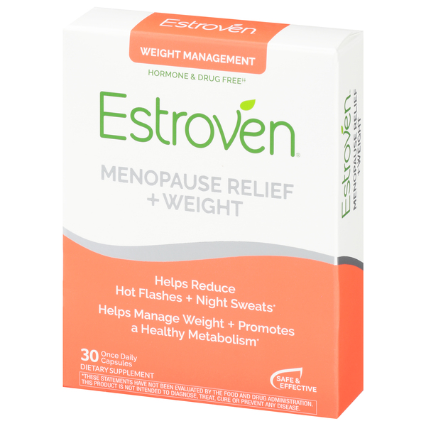 Estroven Menopause Relief Weight