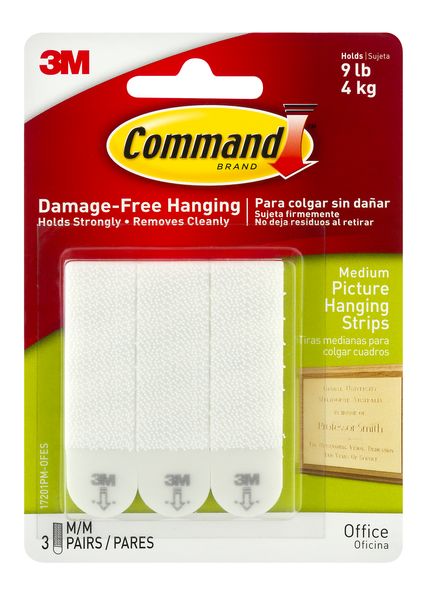 Command Medium Hooks, 14 ct