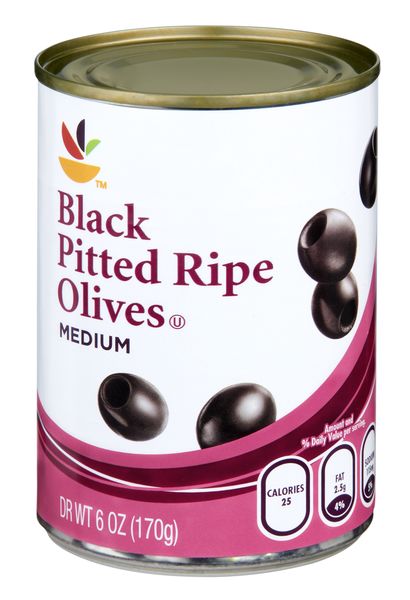 PITTED RIPE OLIVES