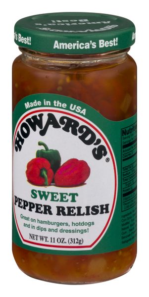 Howard Foods Hot Dog Relish, 11 oz (Pack of 2)