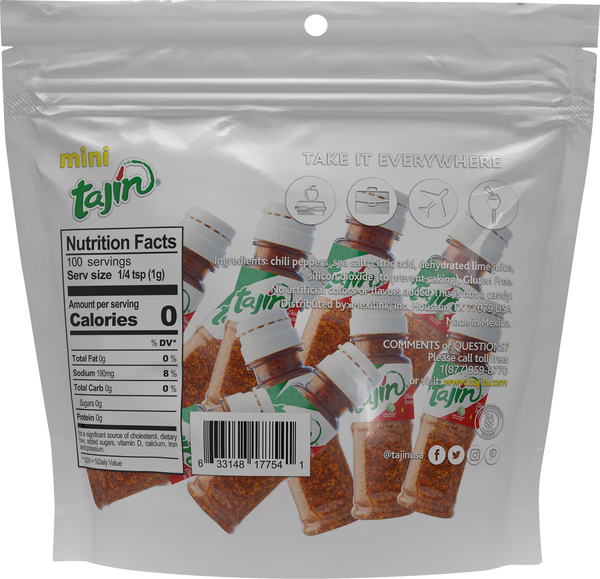 Tajin Seasoning with Lime Minis to Go