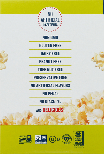 Save on SkinnyPop Microwave Popcorn Sea Salt Gluten Free - 6 ct Order  Online Delivery