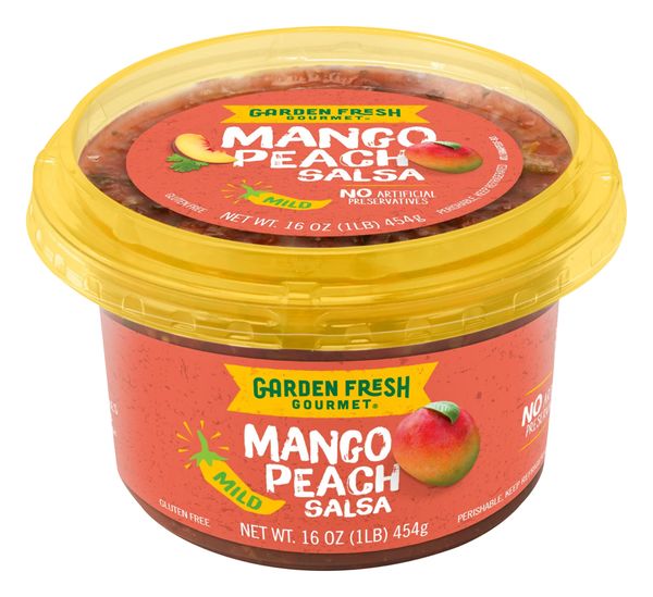 Mango Peach Salsa small Jar (klein/petite)