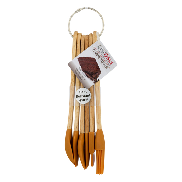 ChefSelect Mini Tools Heat Resistant - 6 ct - 1 ct pkg