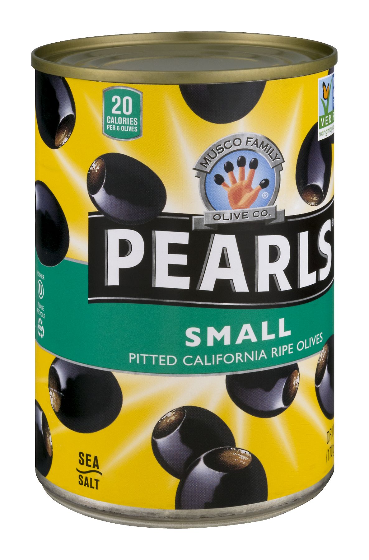 Pearls Ripe Black Olives Small Pitted - 6 oz can | Giant