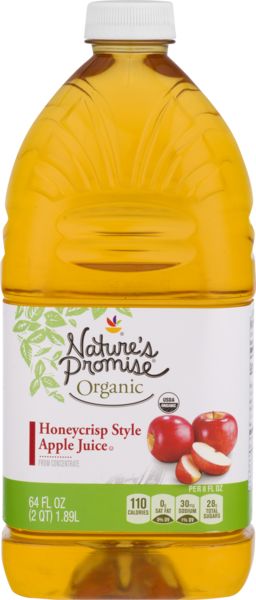 Nature's Promise Organic Honeycrisp Style Apple Juice from Concentrate