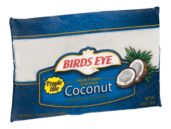 Birds Eye Coconut Frozen - 6 oz bag