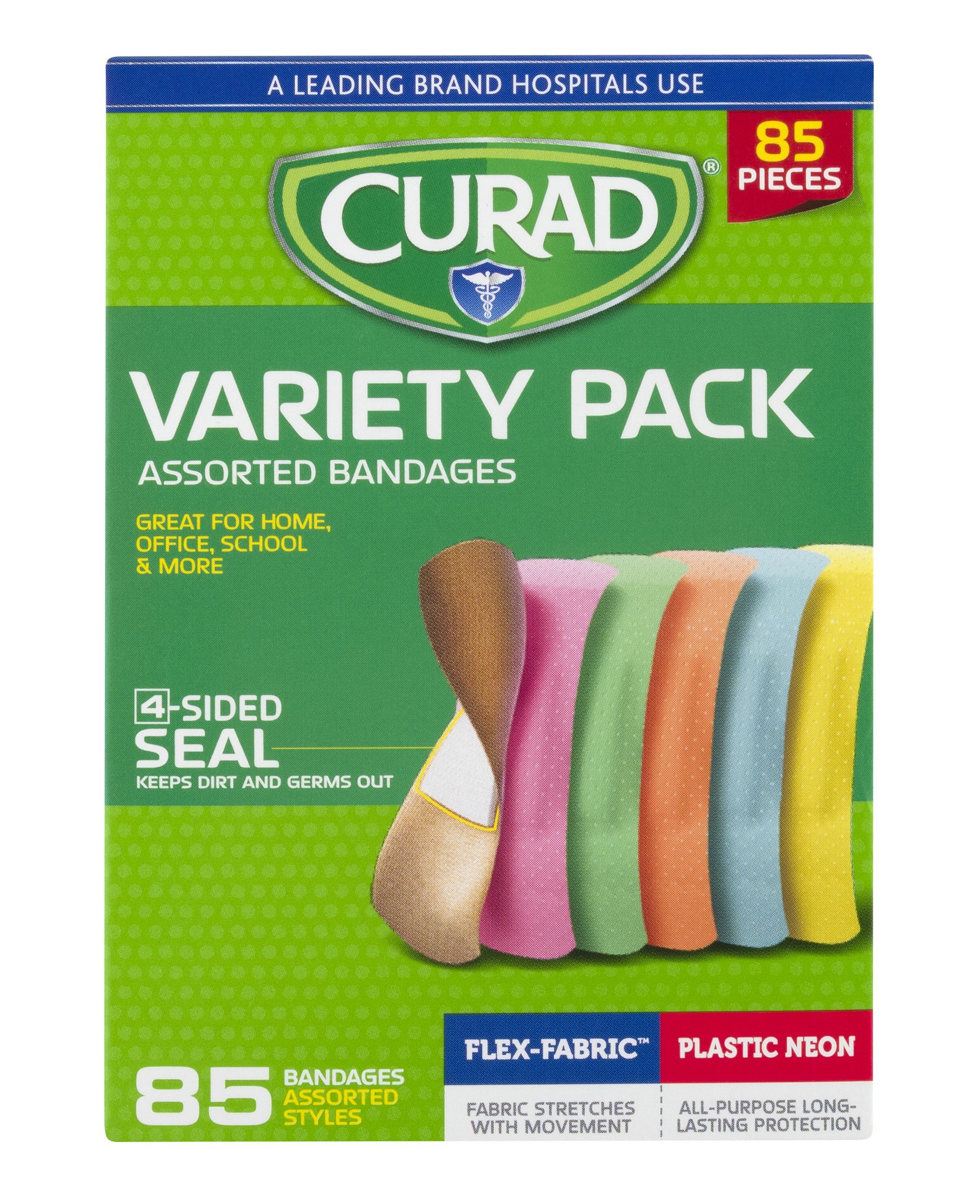 CURAD Assorted Bandages Variety Pack 85 ct box Food Lion