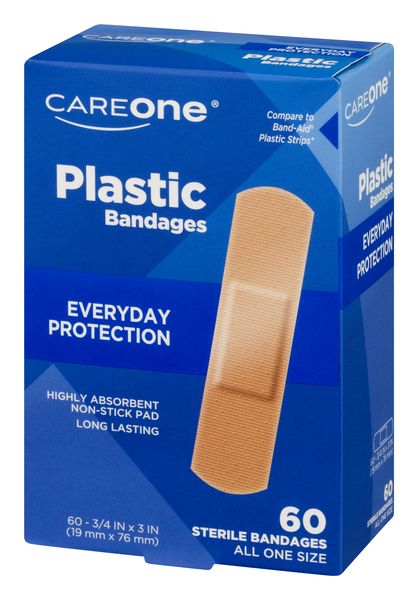 Band-Aid® Plastic Bandages - 3/4 x 3 S-19746 - Uline