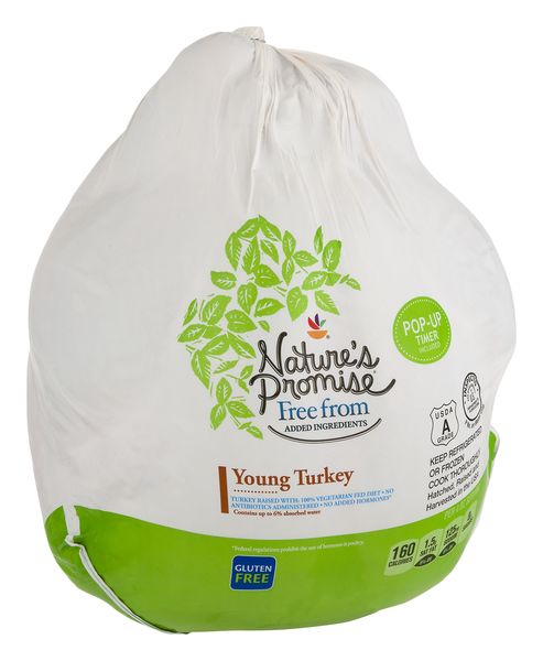 Nature's Promise Whole Young Turkey, Fresh