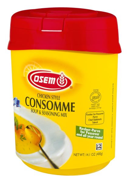 Osem Chicken Style Consomme Instant Soup & Seasoning Mix, 14.1 oz