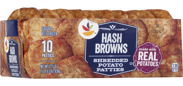 Cavendish Farms Potato Patties Hash Browns Old Fashioned - 10 ct