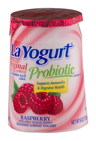 Raspberry Probiotic Yogurt