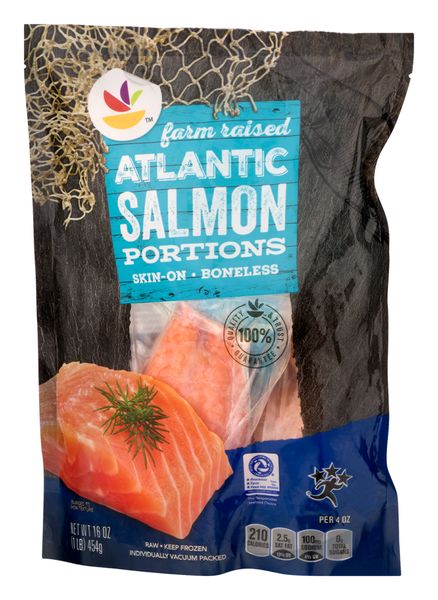 Open Nature Salmon Burgers Norwgian Atlantic 7 Ounce - 7 OZ - Safeway