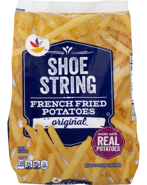 Ore-Ida Golden Shoestrings French Fries Fried Frozen Potatoes, 28