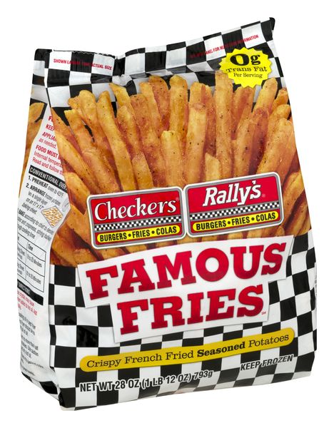 Checkers Frozen Crispy Frozen Seasoned Fries - 28oz : Target