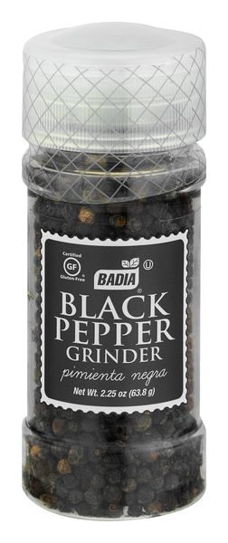 Grinder Black Pepper - Badia Spices