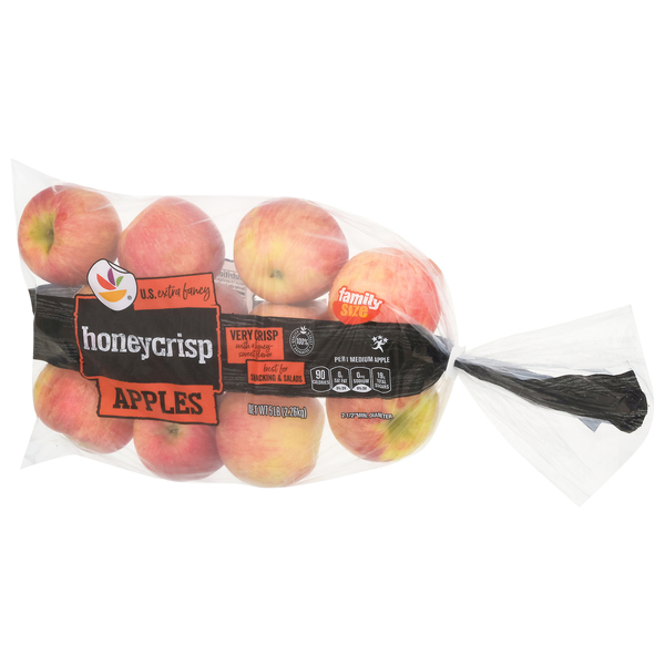 Fruit Traders Fresh Honeycrisp Apple - Medium to Large Size [Set 0F 3]