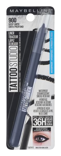 Maybelline Onyx oz Tattoo | - Studio 900 GIANT Liner Deep pkg 0.04