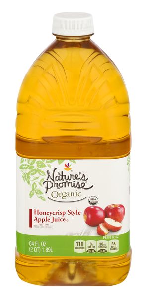 Nature's Promise Organic Honeycrisp Style Apple Juice from Concentrate