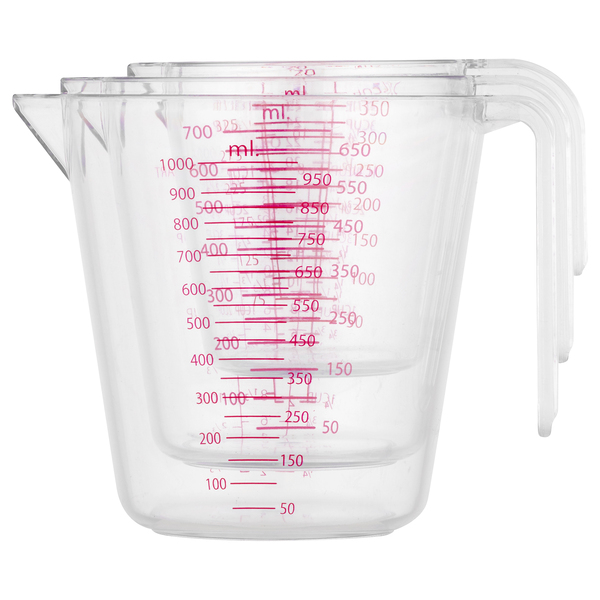 ChefSelect Measuring Cups - 3 ct pkg