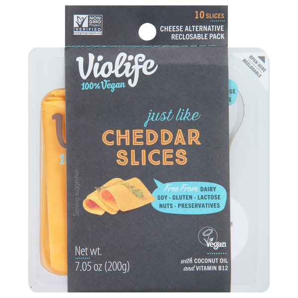 7 Pack)Good Planet Vegan Cheddar Shreds, 8 oz. 