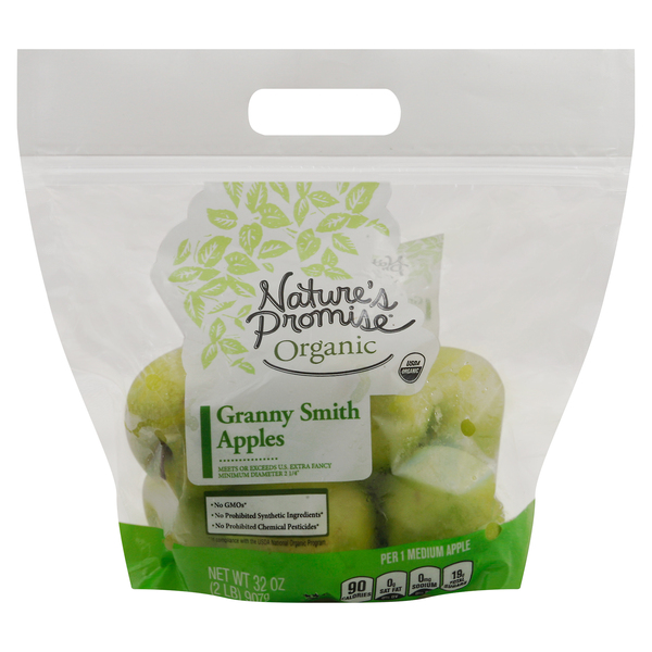 Nature's Promise Organic Granny Smith Apples - 2 lb bag